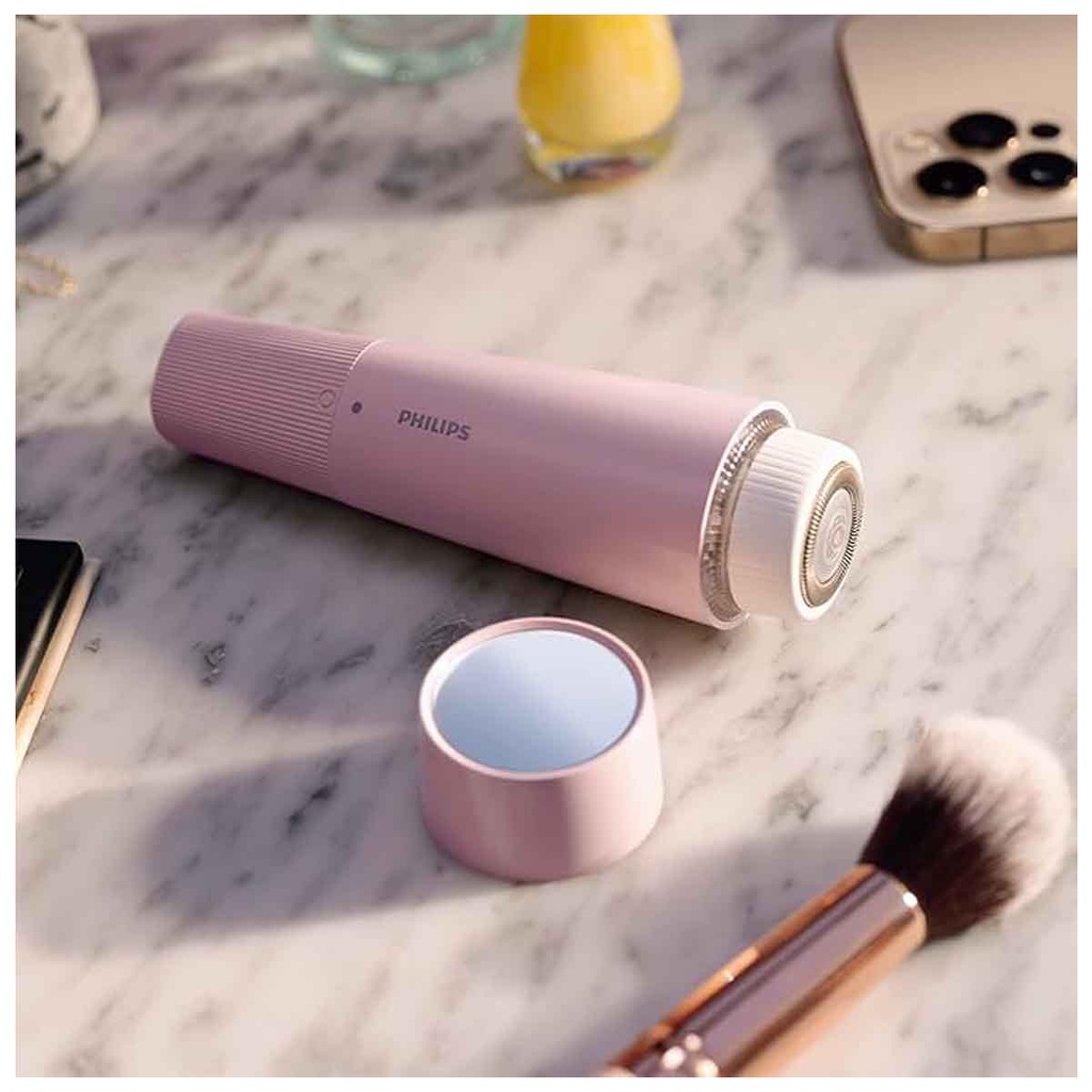 PHILIPS FACIAL HAIR REMOVER MINI 5000 NO FUZZ NO FUSS 3
