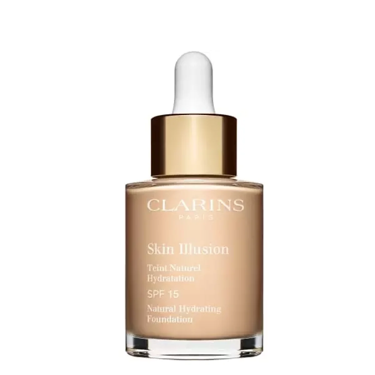[3380810234282] Clarins Skin Illusion Hydrating Foundation SPF 15 - 30ml #102.5 C