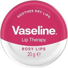 [50064861] Vaseline Lip Therapy Rosy Lips 20g – Soothes and Moisturizes Dry Lips
