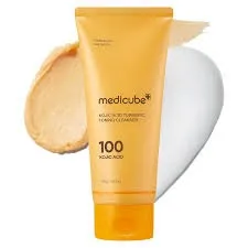 [8800289474958] Medicube Kojic Acid & Turmeric Toning Cleanser 120g