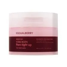 [8809875456361] EQQUAL BERRY Collagen Pore Tightening Gel Toner Pads 140ml