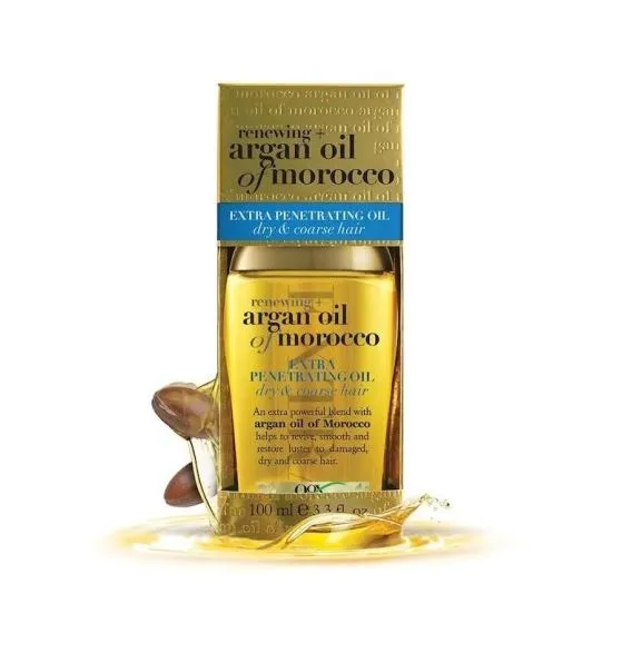 [3574661563336] OGX Renewing Argan Oil of Morocco Extra Penetrating dry & coarse Hair Oil 100ml
