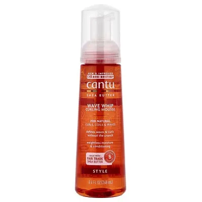 [817513015700] Cantu Shea Butter Wave Whip Curling Mousse 248ml