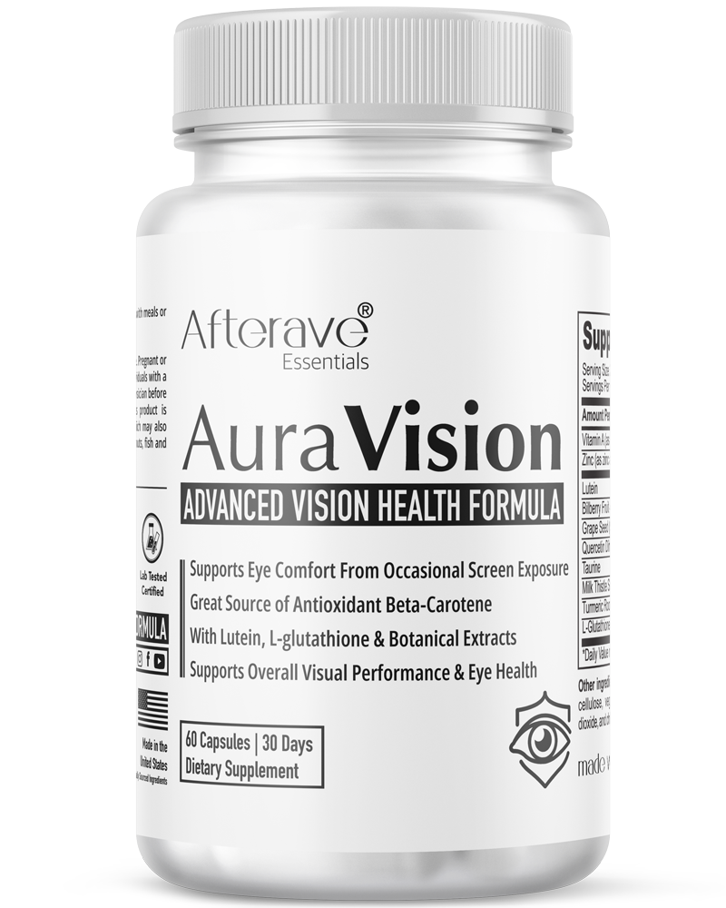 Afterave Essentials Aura Vision 60 Capsules