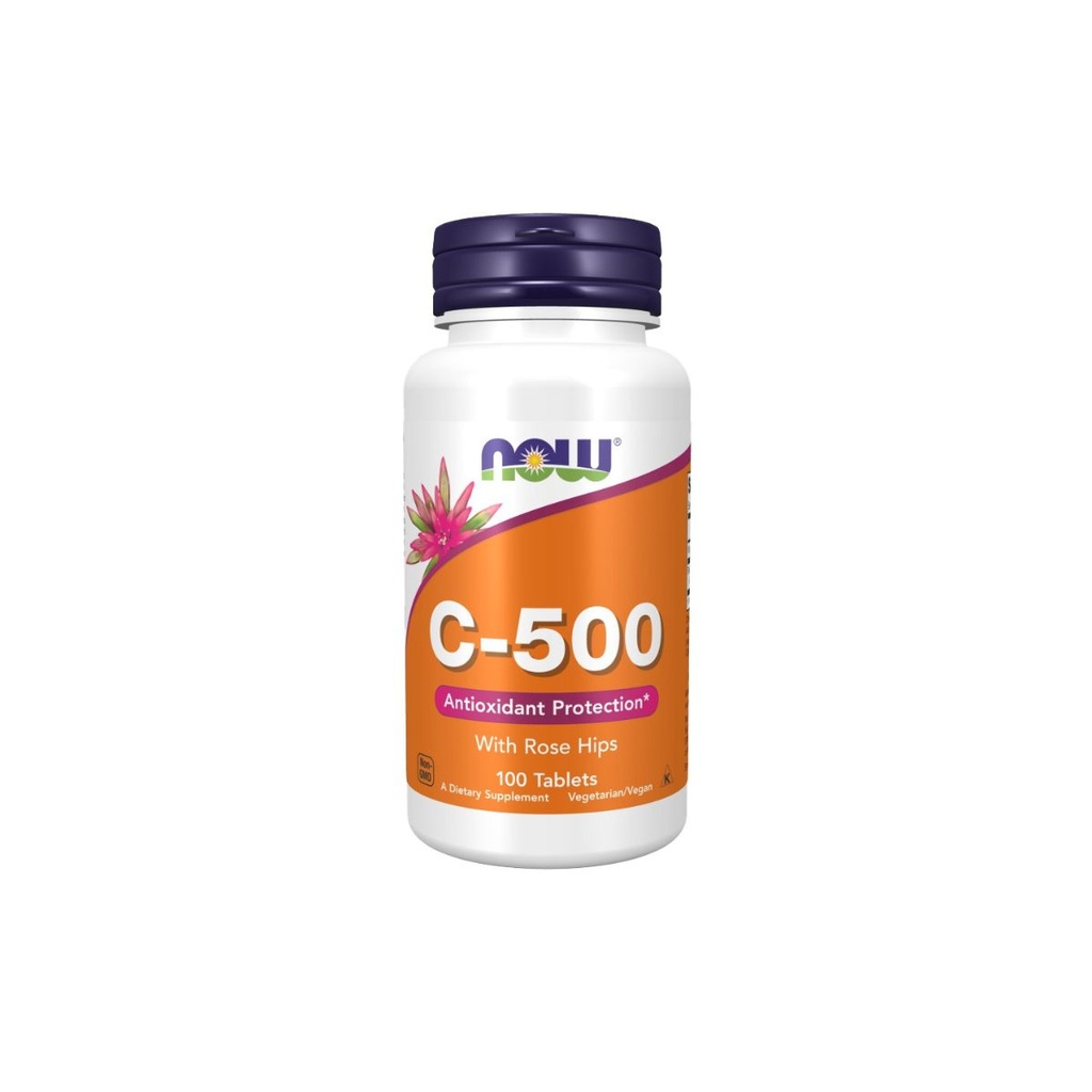 [733739006707] NOW C-500, 100 Tablets