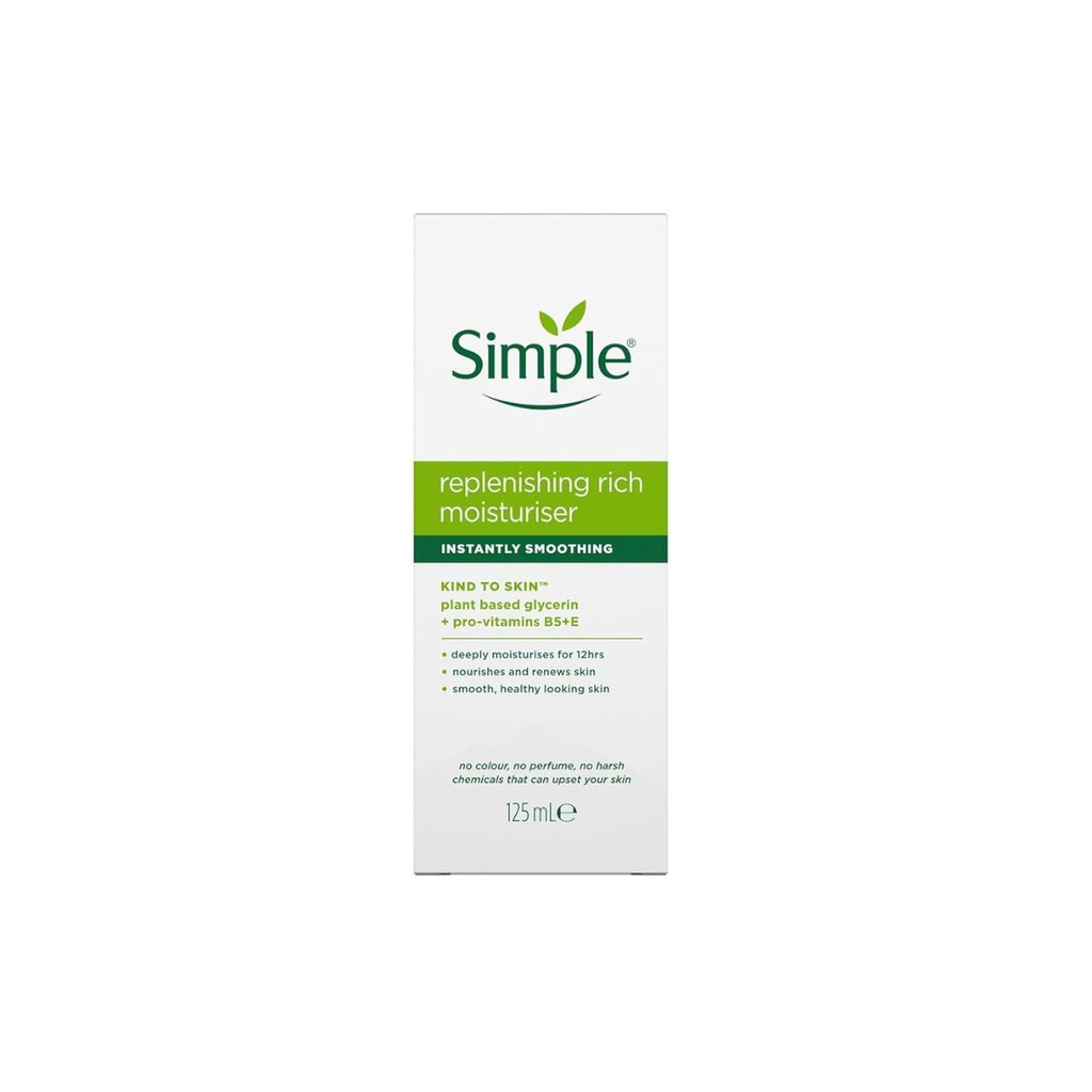 [5011451103948] Simple Replenishing Rich Moisturiser 125ml