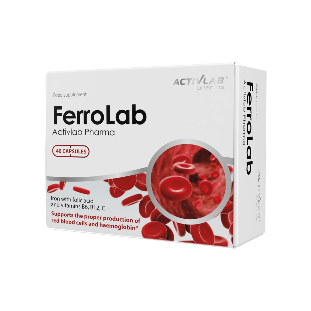 [5903260906370] Activlab Pharma FerroLab 40 Capsules