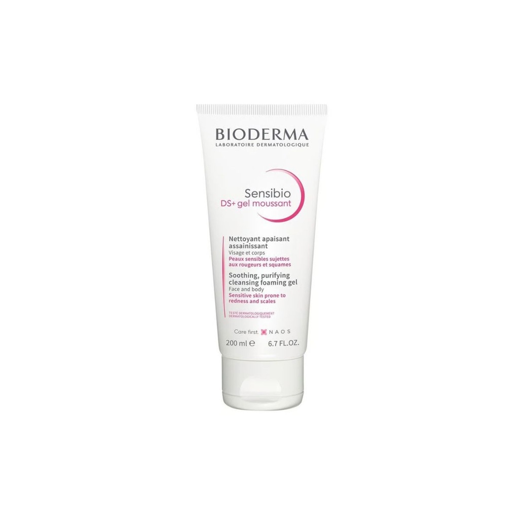 [3701129807729] Bioderma Sensibio DS+ Gel Moussant – 200 ml