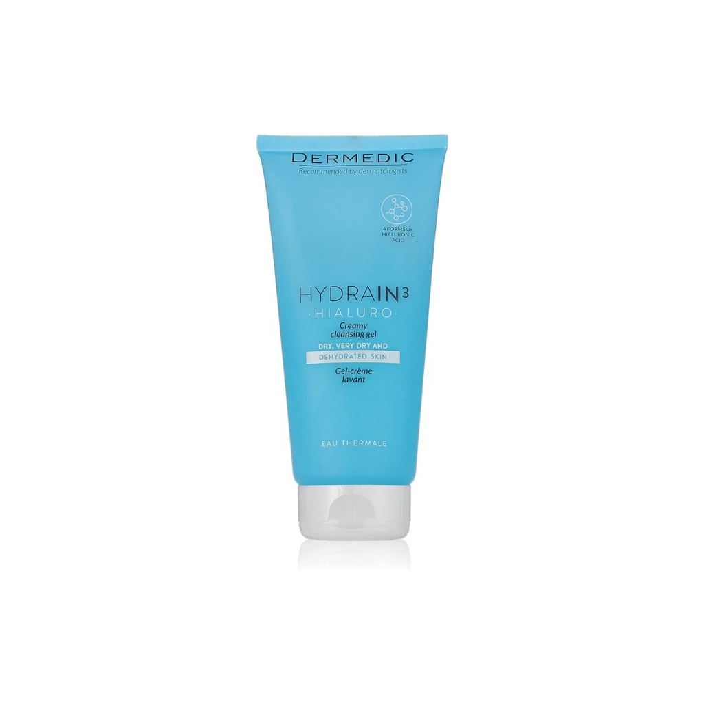 [5901643170691] Dermedic Hydrain3 Creamy Cleansing Gel – 200 ml