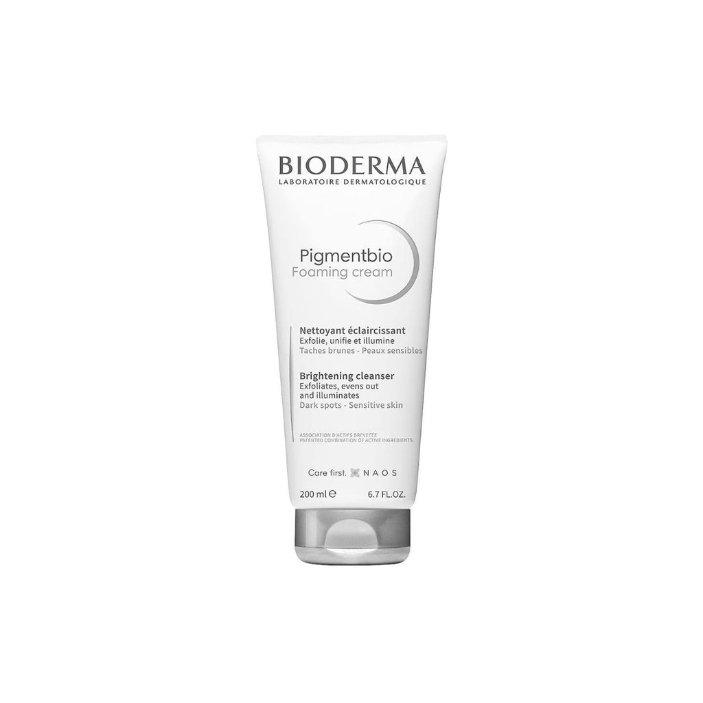 [3701129800546] Bioderma Pigmentbio Foaming Cream Brightening Exfoliating Cleanser – 200 ml