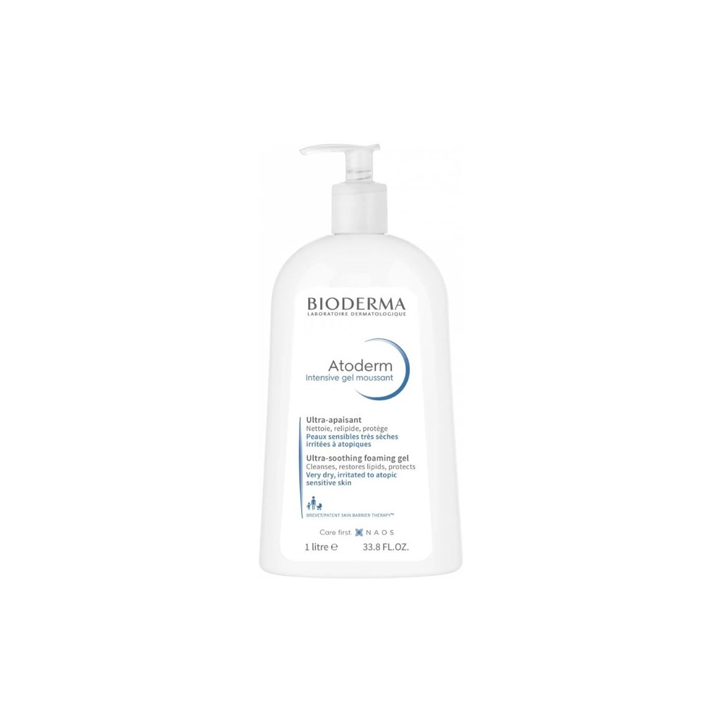 [3401560912807] Bioderma Atoderm Intensive Gel Moussant – 1 L