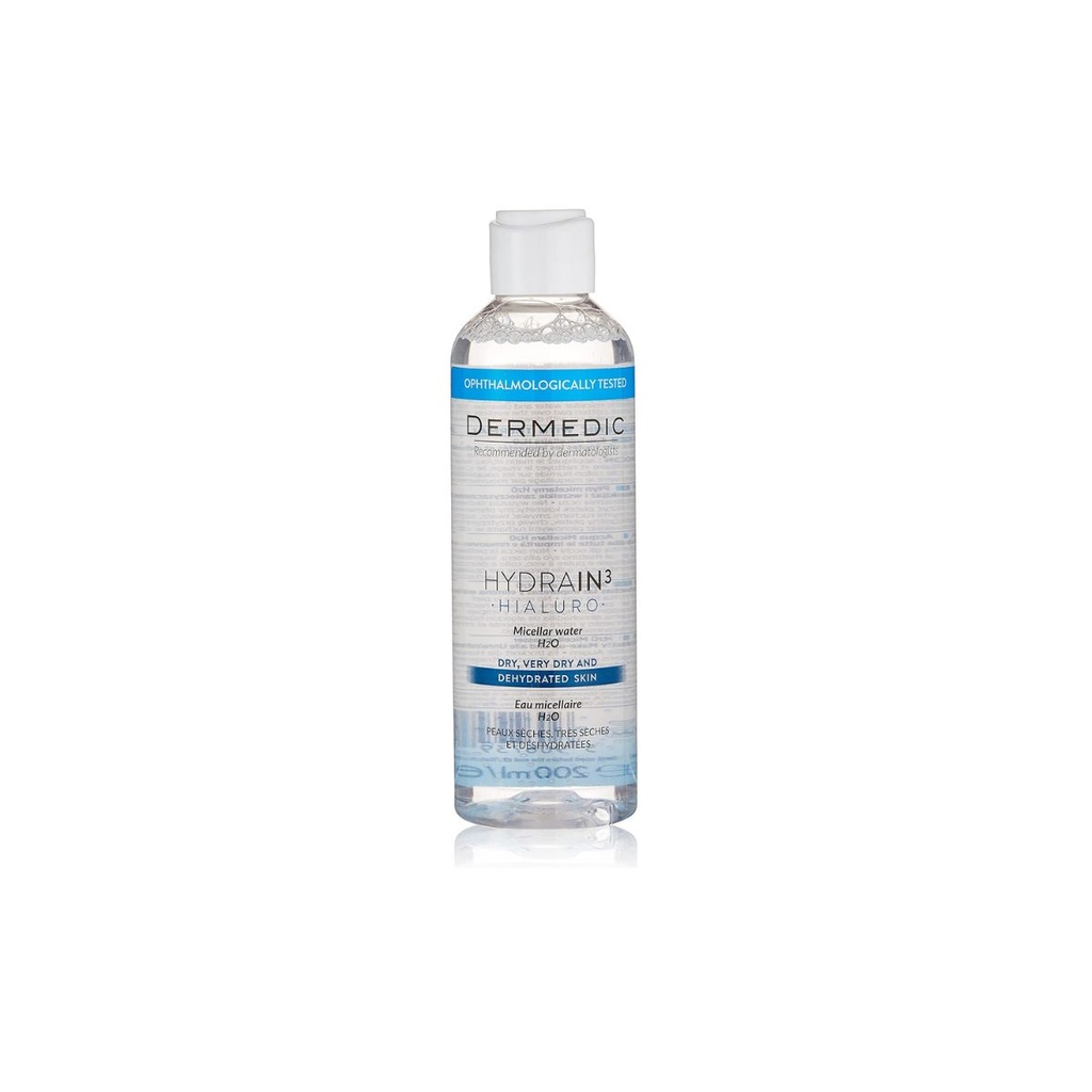 [5906739783106] Dermedic Hydrain³ Hialuro Micellar Water H₂O – 200 ml