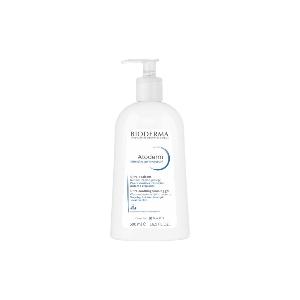 [3401560969757] Bioderma Atoderm Intensive Gel Moussant – 500 ml