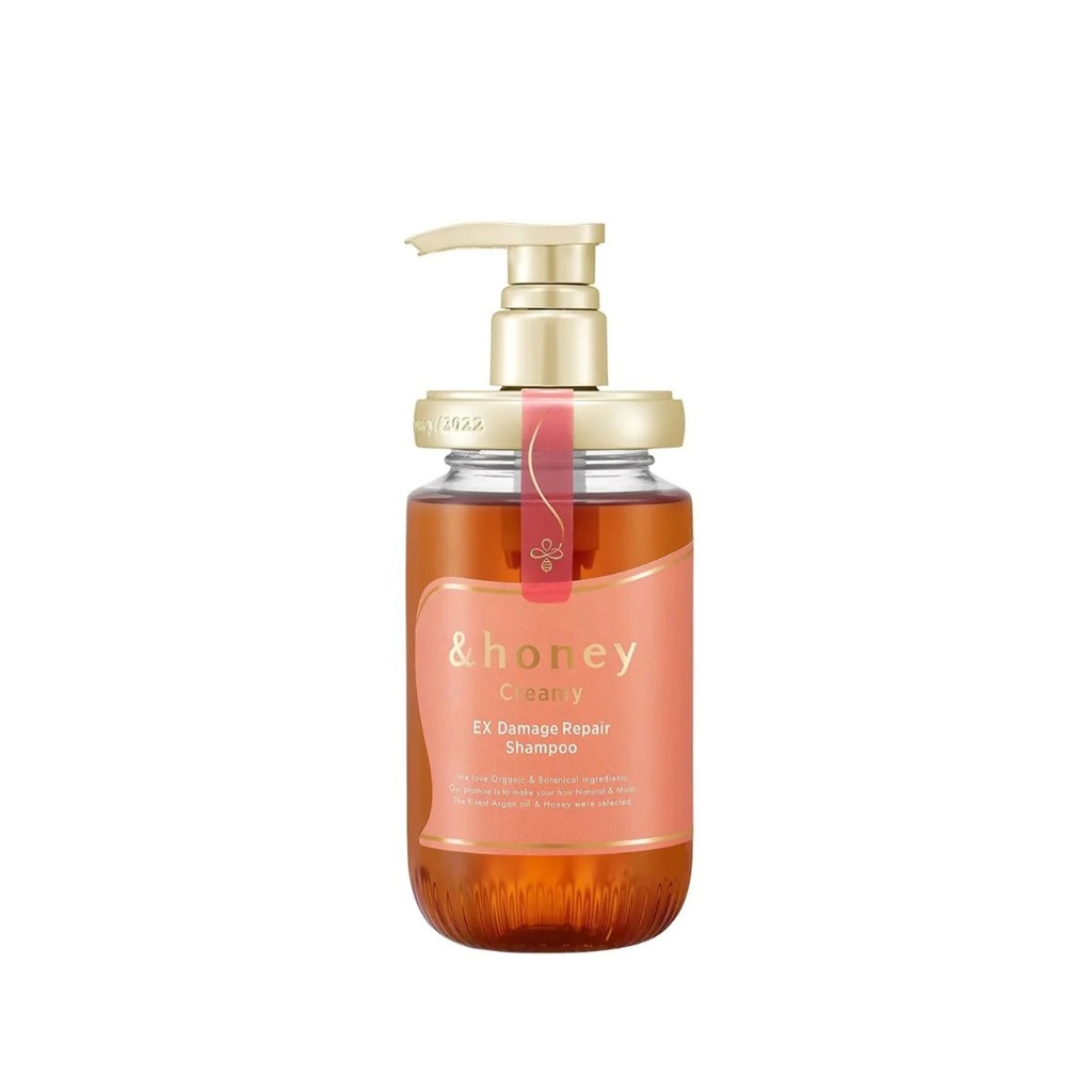 [4589546893858] &honey Creamy EX Damage Repair Shampoo 450ml