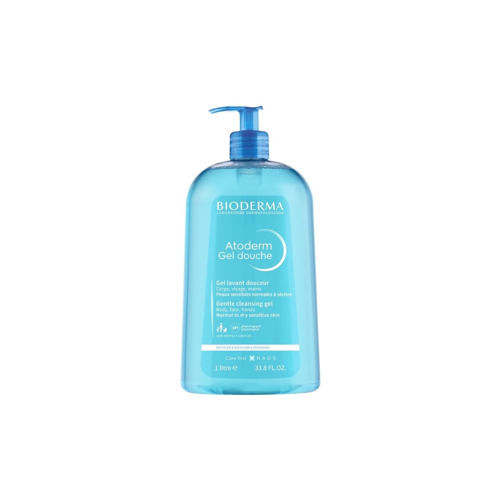 [3401399372926] Bioderma Atoderm Ultra‑Gentle Shower Gel – 1 L
