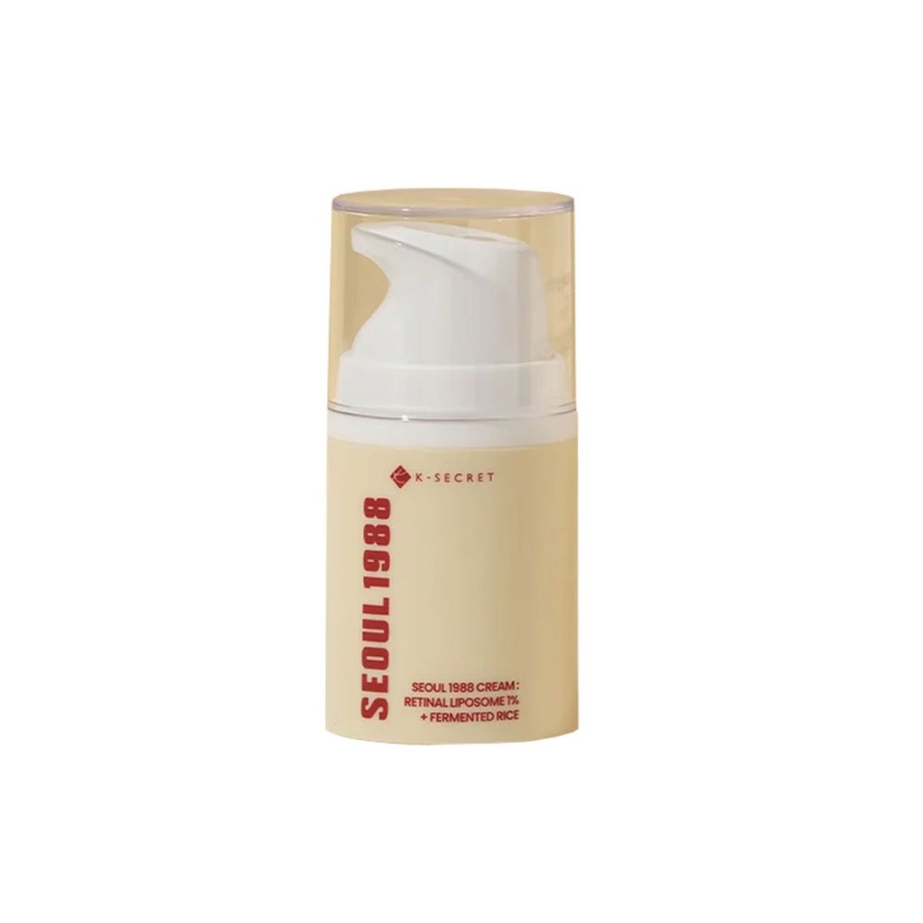 [8809695240584] SEOUL 1988 Cream: Retinal Liposome 1% + Fermented Rice – 50 ml