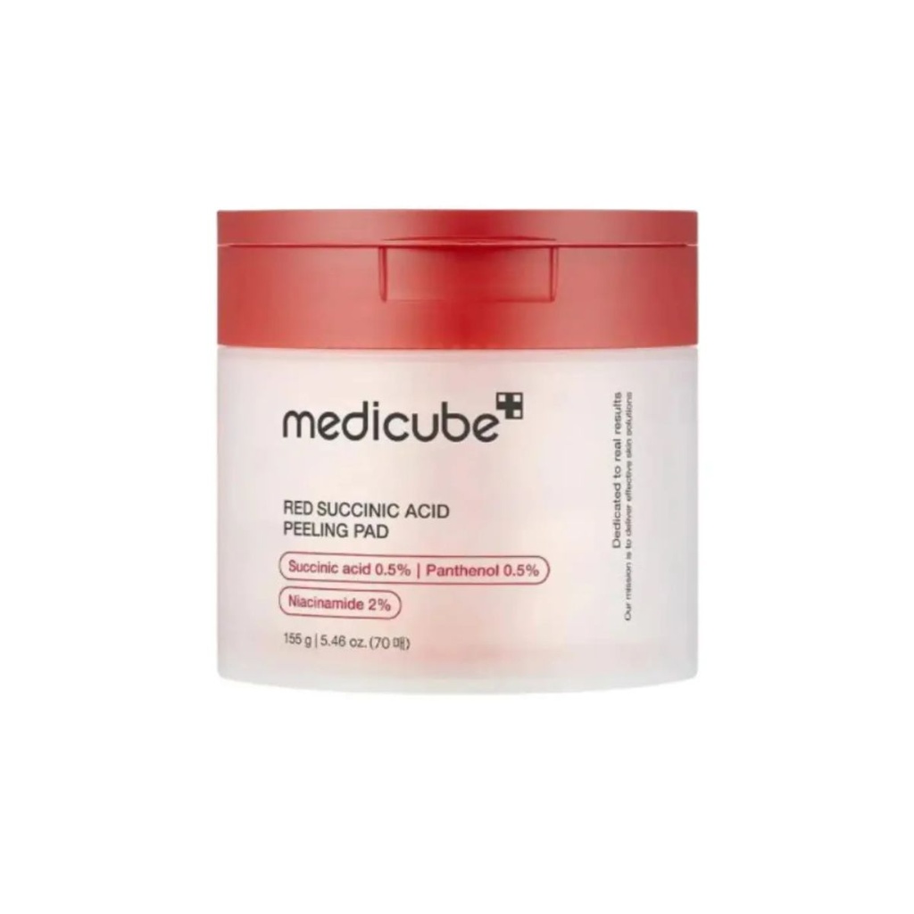 [8809960356170] Medicube Red Succinic Acid Peeling Pad 155 g