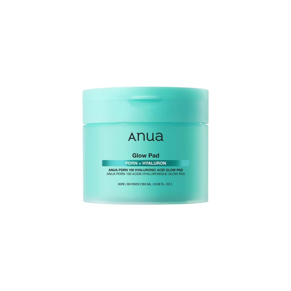 [8809640738241] Anua PDRN + Hyaluron Glow Pad 60 Pads / 180ml