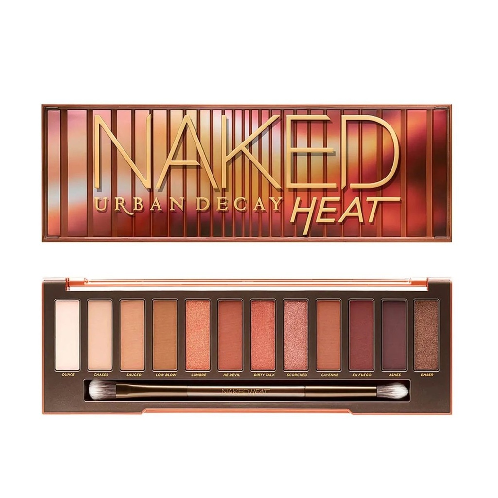 [3605971553936] Urban Decay Naked Heat Eyeshadow Palette – 12 shades (12 × 1.3 g)