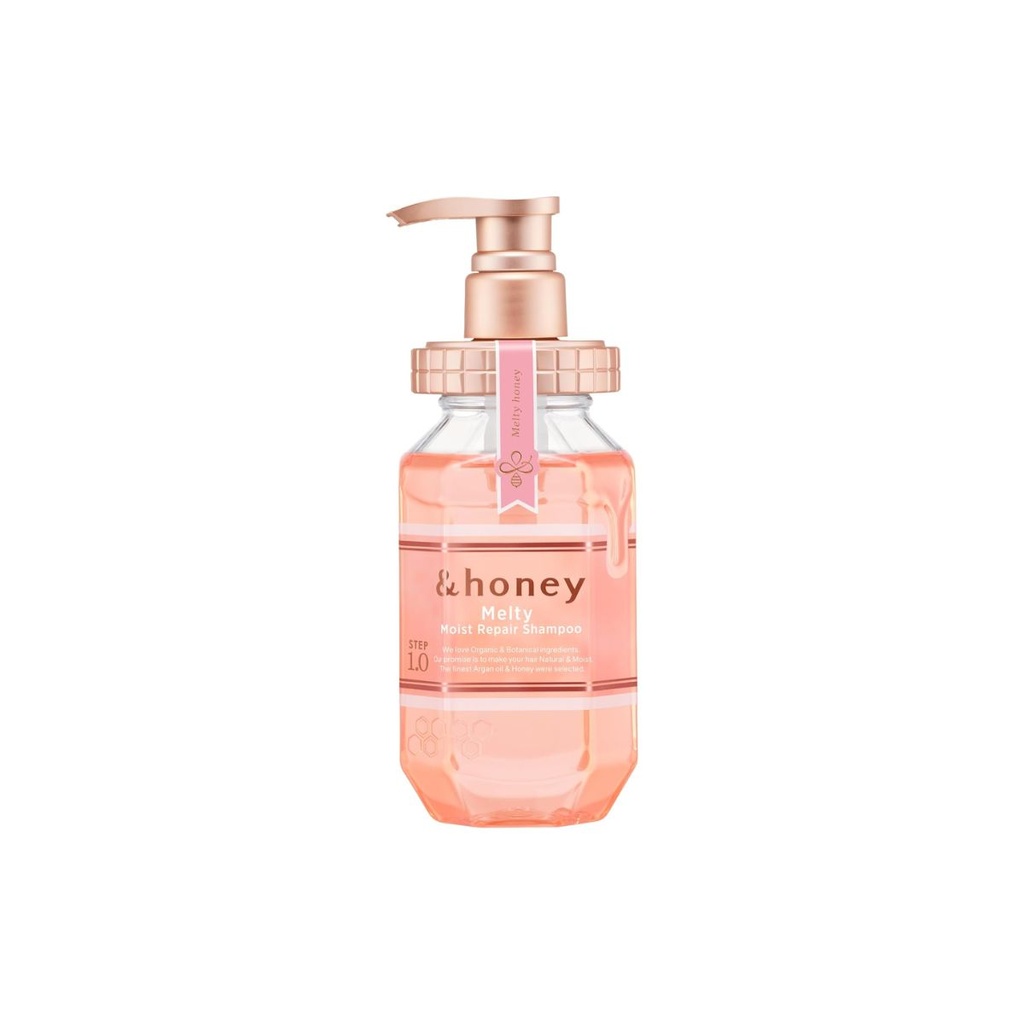 [4589546892226] honey Melty Moist Repair Shampoo Treatment Step 1.0 (440 ml)