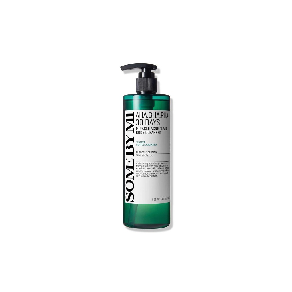 [8809647390725] Somebymi AHA BHA PHA 30 Days Miracle Acne Clear Body Cleanser – 400 g