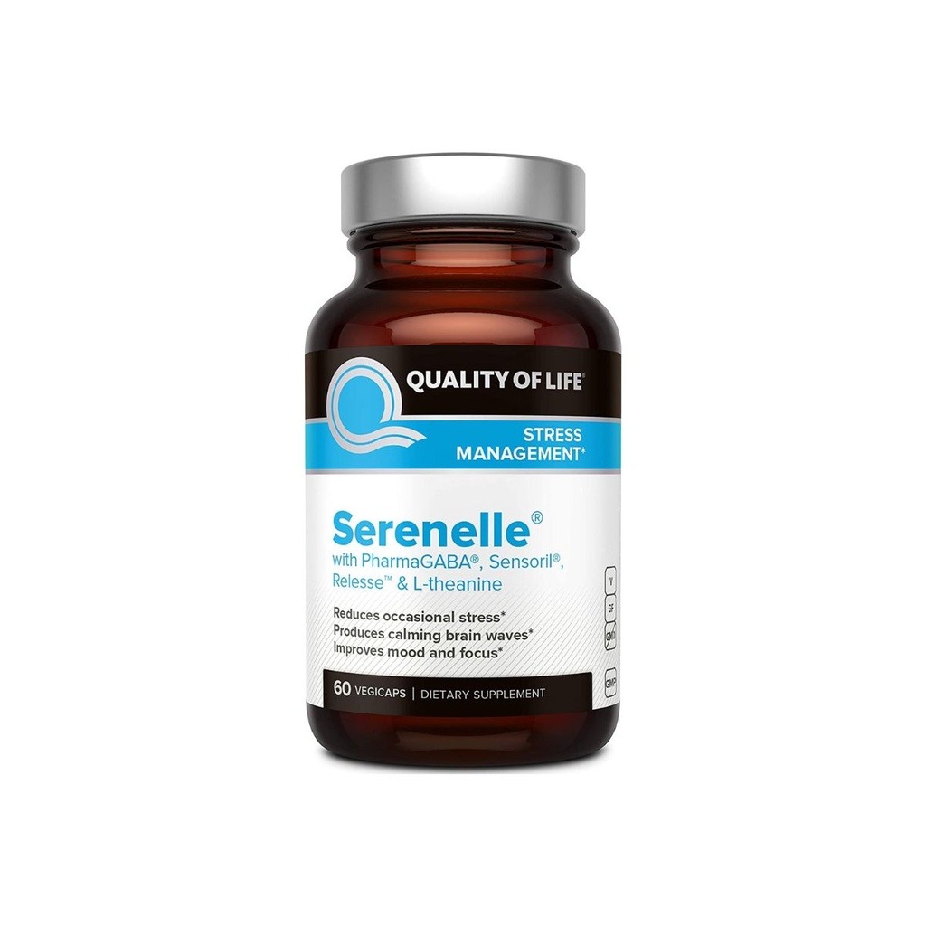 [812259003189] Quality of Life Serenelle 60 Veg Capsules