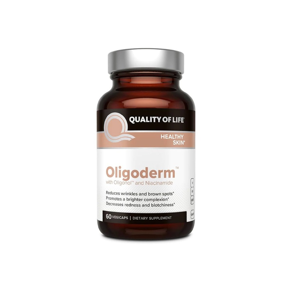 [812259003646] Quality of Life Oligoderm 60 Vegetarian Capsules