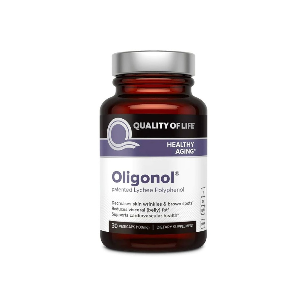 [812259003035] Quality of Life Oligonol 30 Veg Capsules