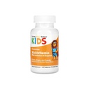 California Gold Nutrition Kids Chewables Multivitamin with Probiotics &amp; Enzymes – Cherry, Grape &amp; Orange – 120 Capsules