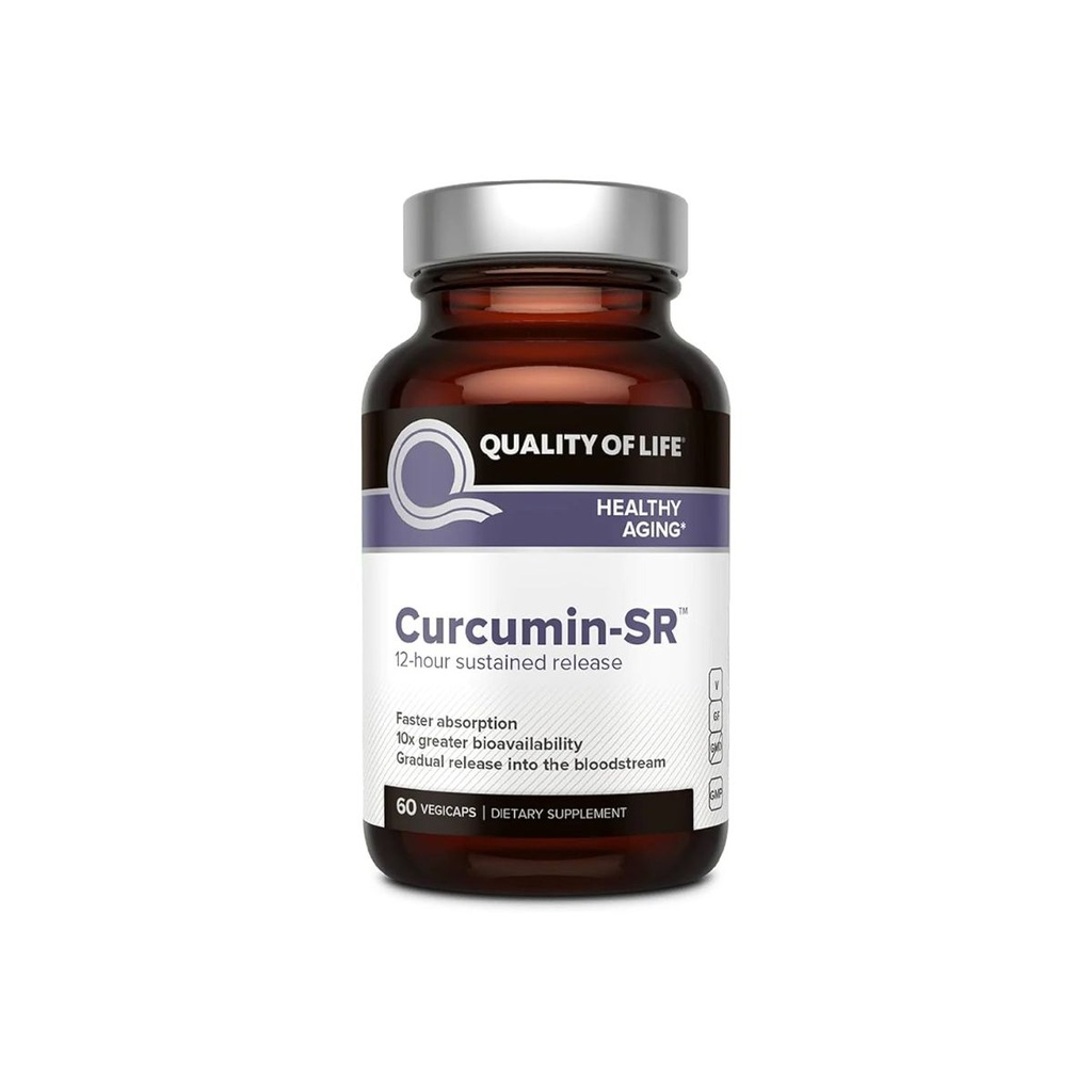 Quality of Life Curcumin-SR 60 Vegetarian Capsules