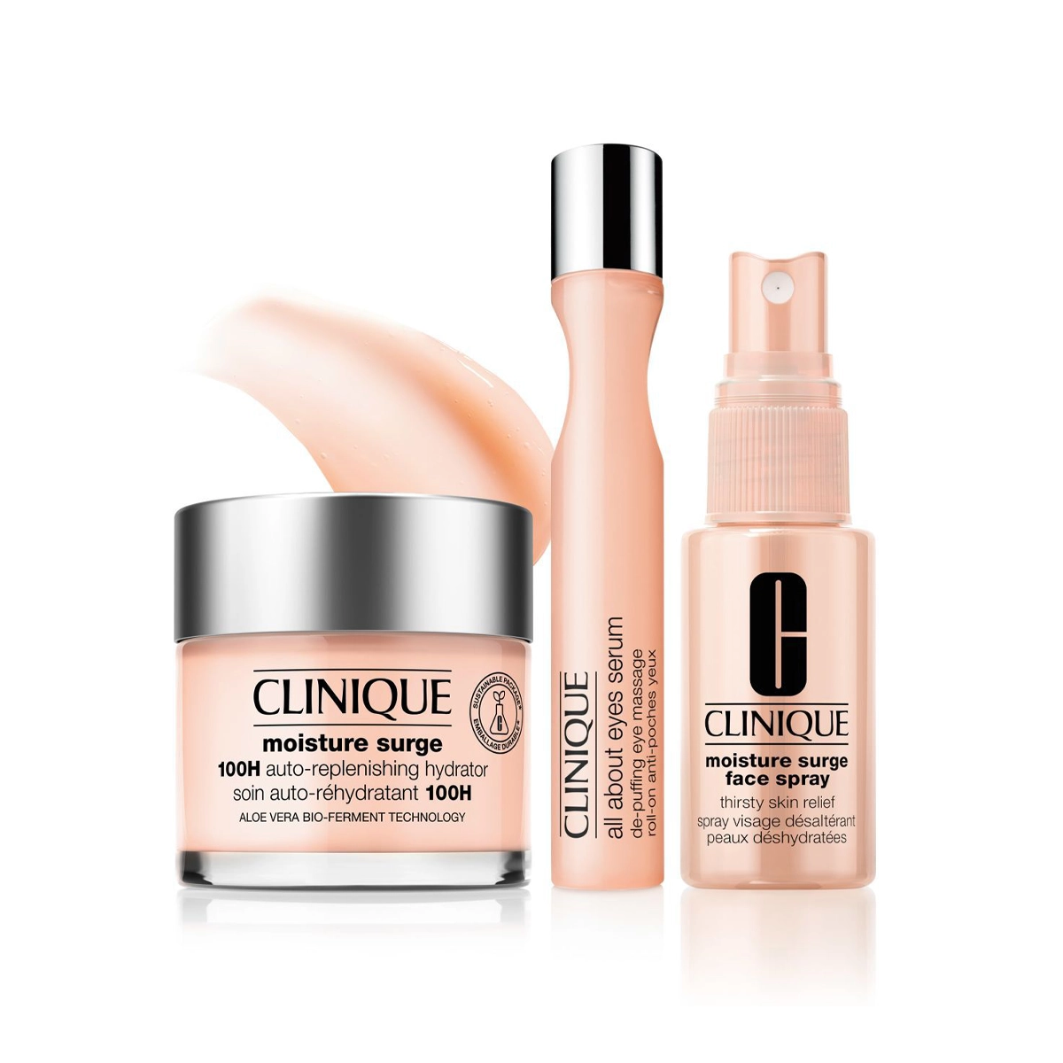 [192333095157] Clinique Pack ( All About Eyes serum + 100h 75ml + Moisture Face Spray )