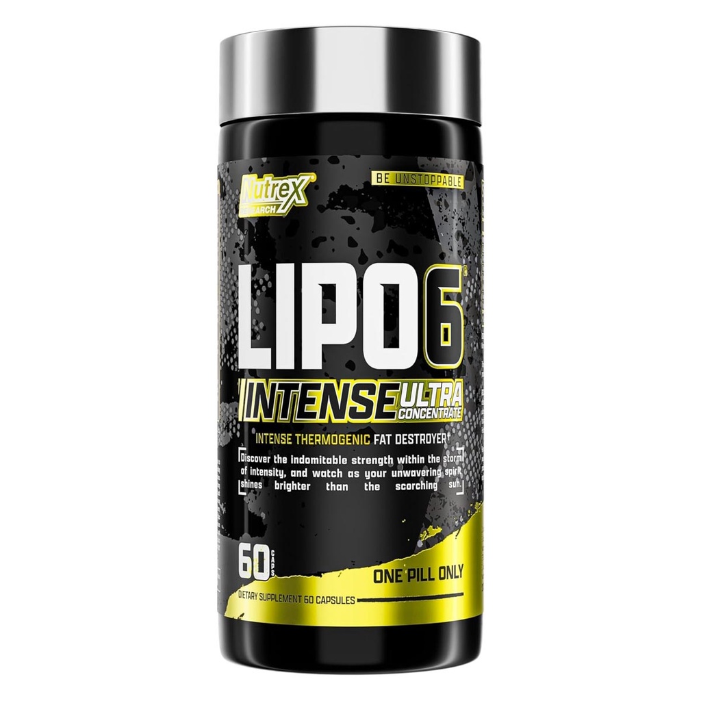 Nutrex Research Lipo6 Black Intense Ultra 60 Capsules