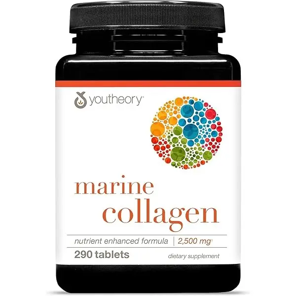 [853244003036] Youtheory Collagen 6000mg 290 Tablets