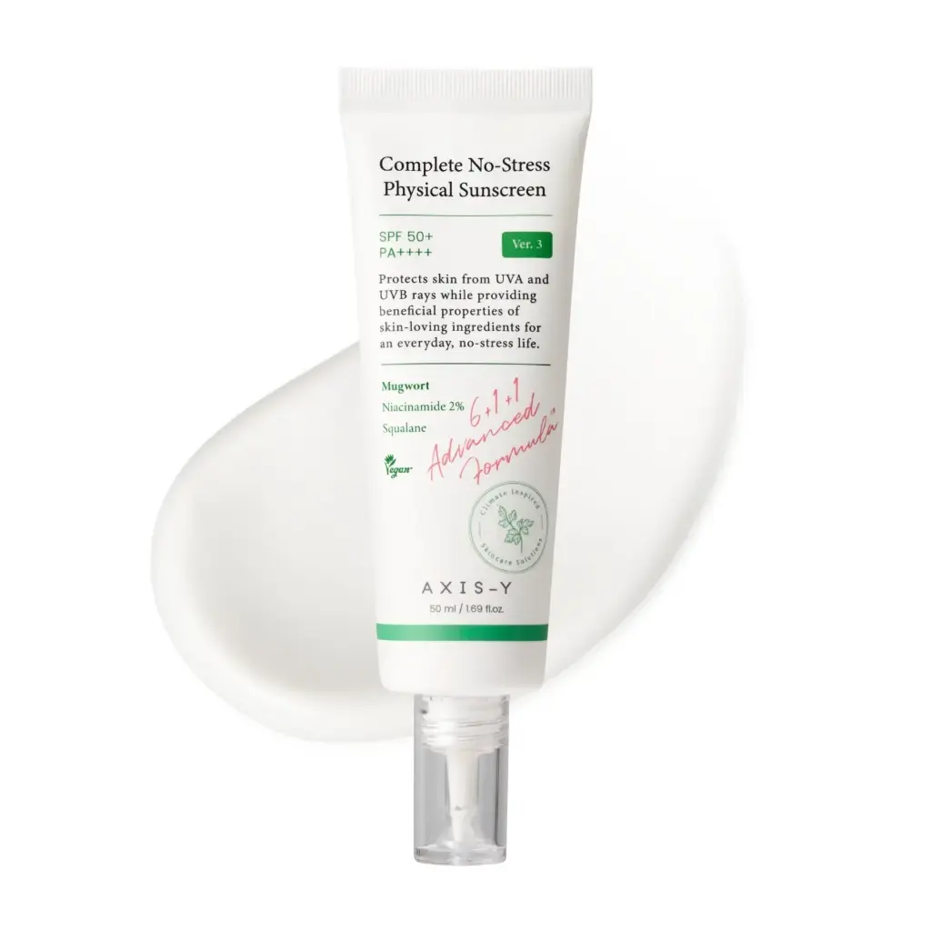 [8809634610119] Axis‑Y Complete No‑Stress Physical Sunscreen SPF 50 PA++++ – 50 ml
