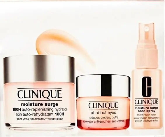 [192333095164] Clinique Moisture Surge 3‑Piece Hydration Set