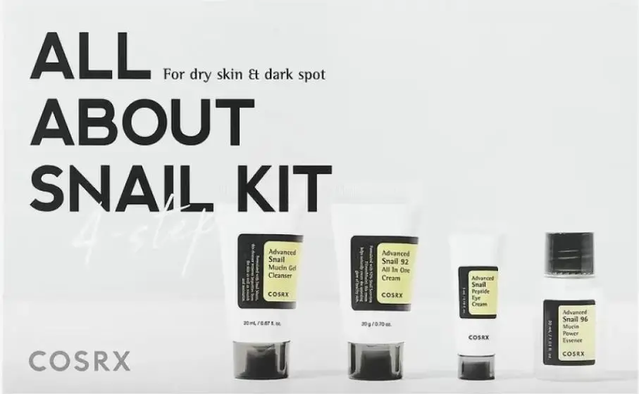 [8809598452800] COSRX All About Snail Kit 4-Piece Set