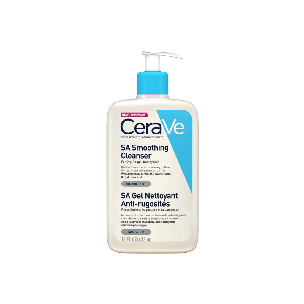 [3337875795456] CeraVe SA Smoothing Cleanser – 473 ml