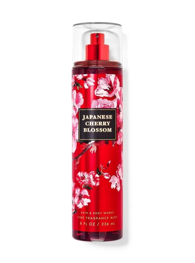 [667659400836] bath & body japanese cherry body mist 236ml