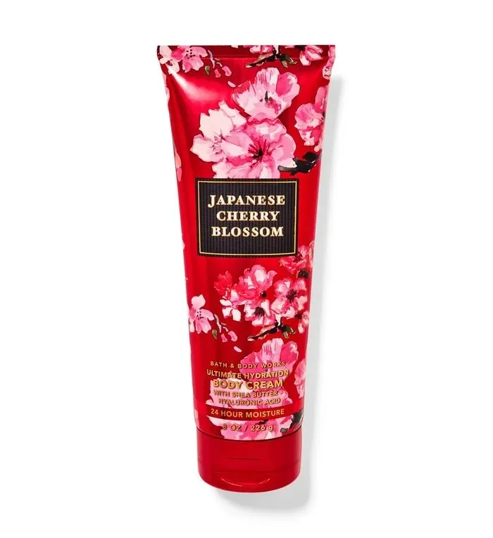 [667559118732] bath & body japanese cherry blossom body cream 226g