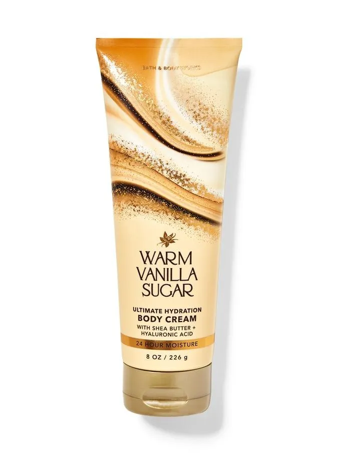 [667558534502] bath & body warm vanilla sugar body cream 226g