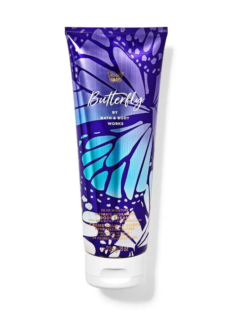 [667559109860] bath & body butterfly body cream 226g