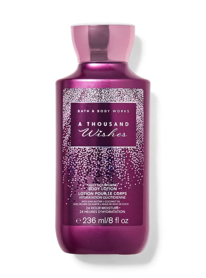 bath & body a thousand wishes body lotion 236ml