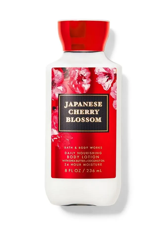 bath & body japanese cherry blossom body lotion 236ml