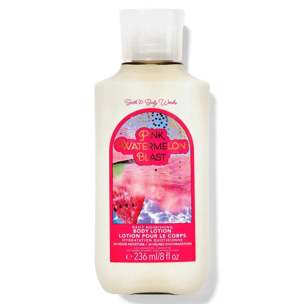 bath & body pink watermelon blast body lotion 236ml