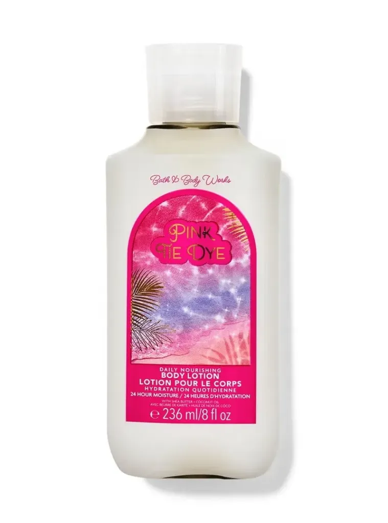 bath & body pink the day body lotion 236ml