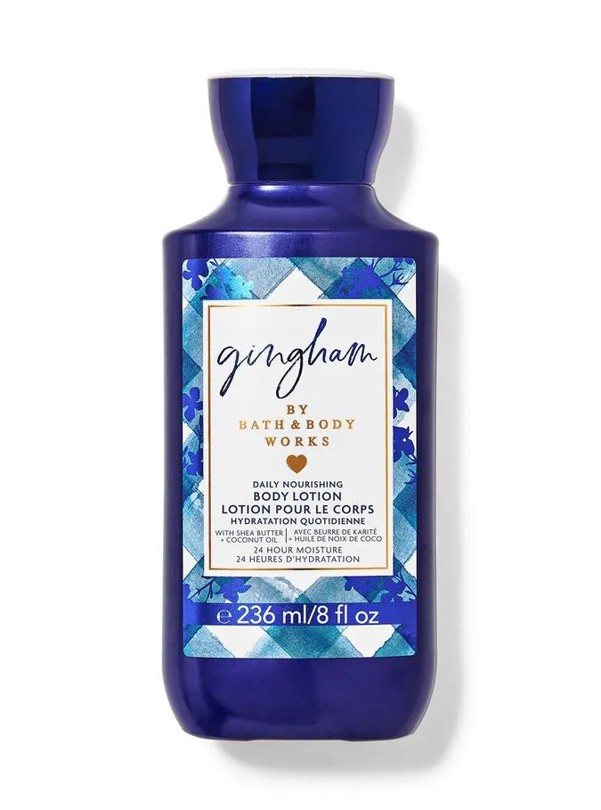bath & body gingham body lotion 236ml