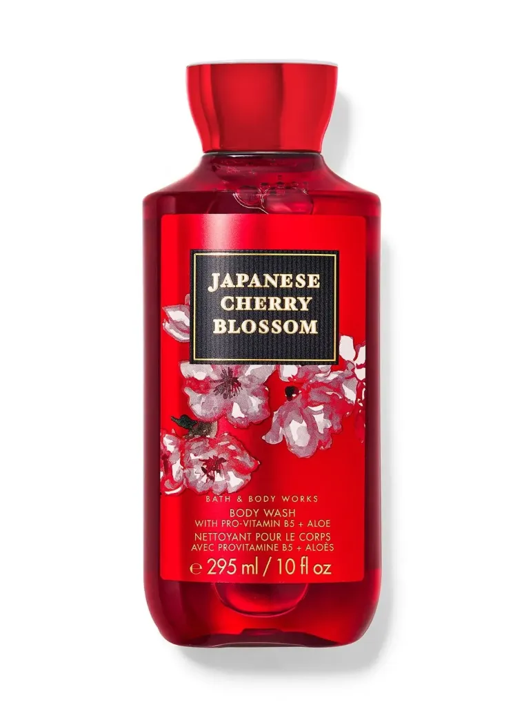 bath & body japanese blosom Cherry Body Wash 295ml