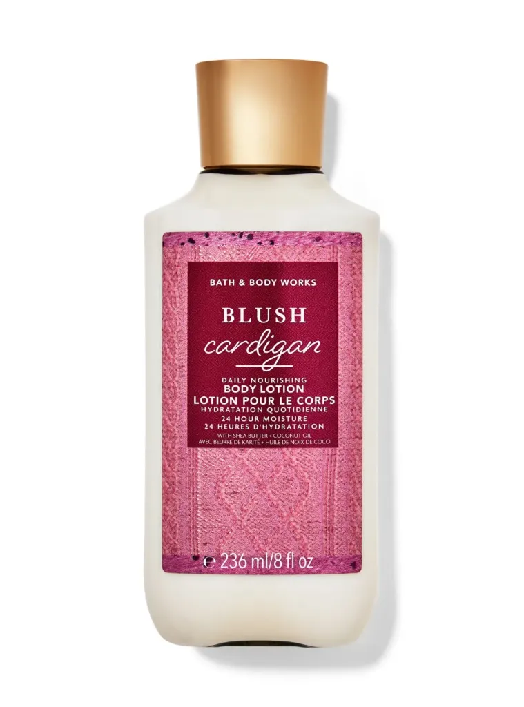 bath & body blush cardigan body lotion 236ml