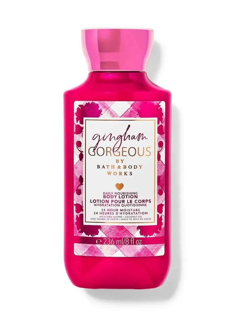 bath & body gingham gorgeous body lotion 236ml