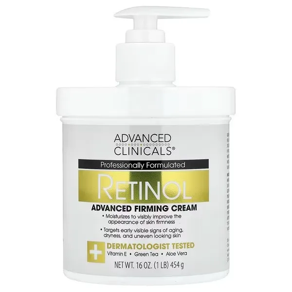 [819265006388] Advanced Clinicals Retinol Firming Cream 1LB ( 454g )